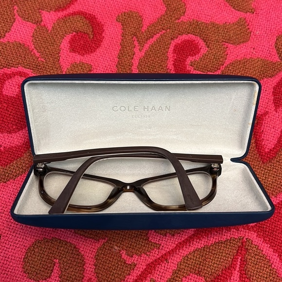 COLE HAAN GLASSES  AND CASE - Picture 1 of 16